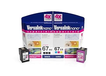 SHRINPMAN’s INK. VersaInk-Nano 67 MS MICR Black Ink Cartridge for Check
