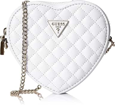 GUESS ホワイト キルティング ハンドバッグ キルティング ホワイト（白）系 Guess(ゲス) ハンドバッグ