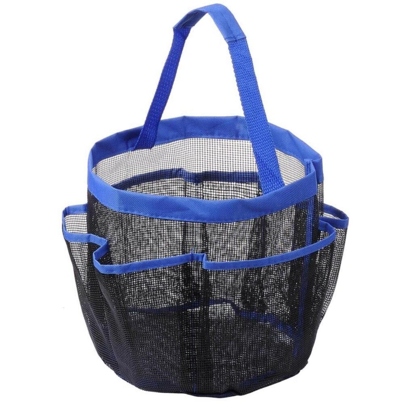 Mesh Shower Caddy Portable Shower Caddy Mesh 8 Pocket Portable Quick Dry Travel Tote with Handle Shower Tote