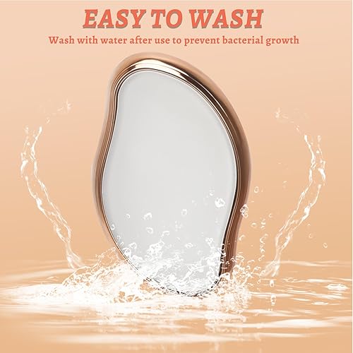 Miniatura 6 de JQKA Crystal Hair Eraser for Women and Man,Crystal Hair Removal Painless Exfoliation,Magic Painless Silky Hair Remover for Legs, Back Arms,Reusable