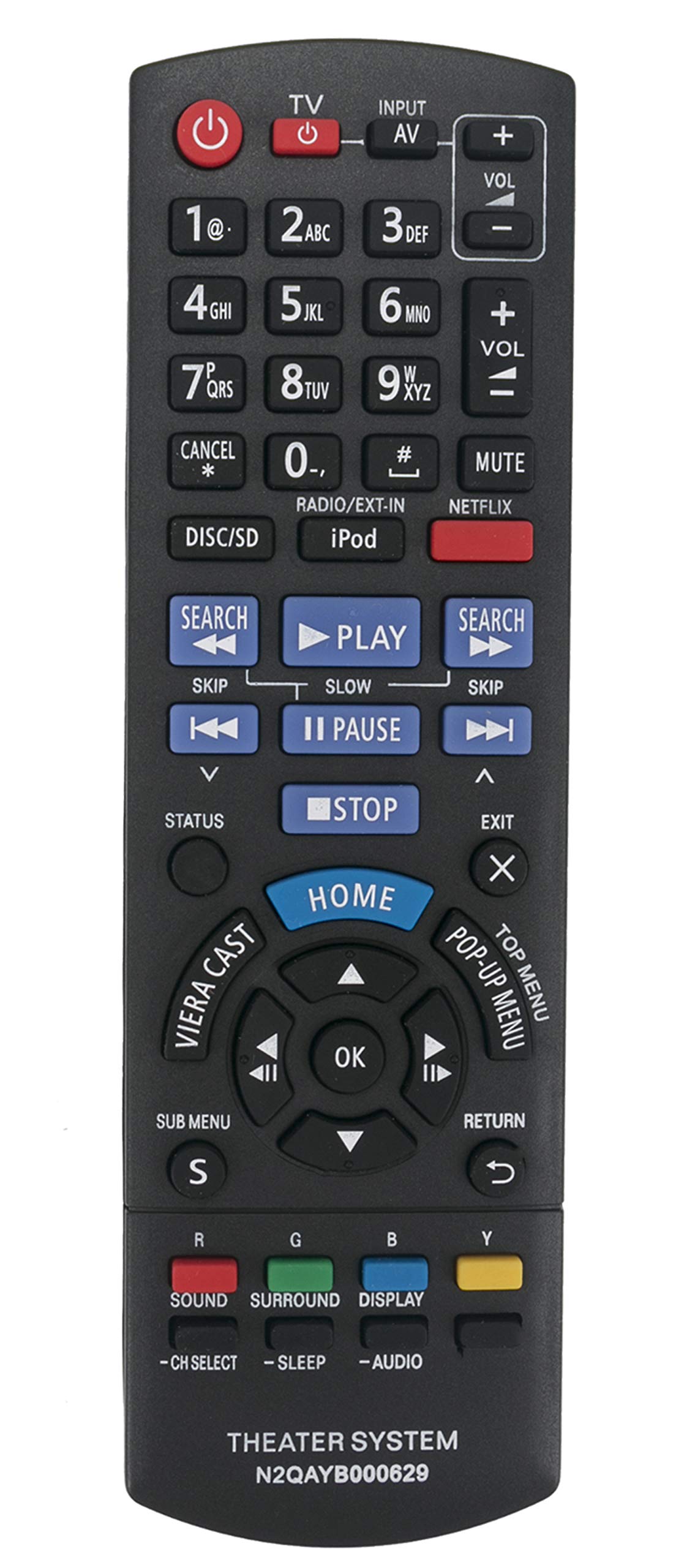 DIGA DMR-BRS510/DMR-BRS500用リモコン | Panasonic純正部品