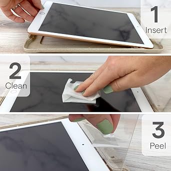 ZUGU CASE Screen Protector for iPad 10.2 inch (7th/8th/9th Gen), Tempered Glass Scratch Resistant Film, Fingerprint & Smudge-Resistant Protector, Includes Biodegradable Installation Guide