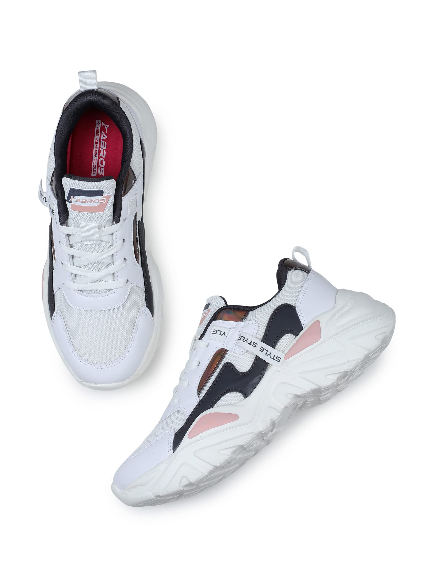 ABROS Womens Serena ASSL0141 Sports Shoes_Off White/D.Grey_7UK (B0BT7K6R2X) Amazon Price History, Amazon Price Tracker