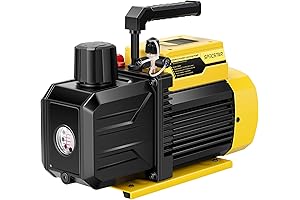 SPECSTAR 7 CFM Vacuum Pump, 3/4 HP Dual Stage Rotary Vane HVAC...