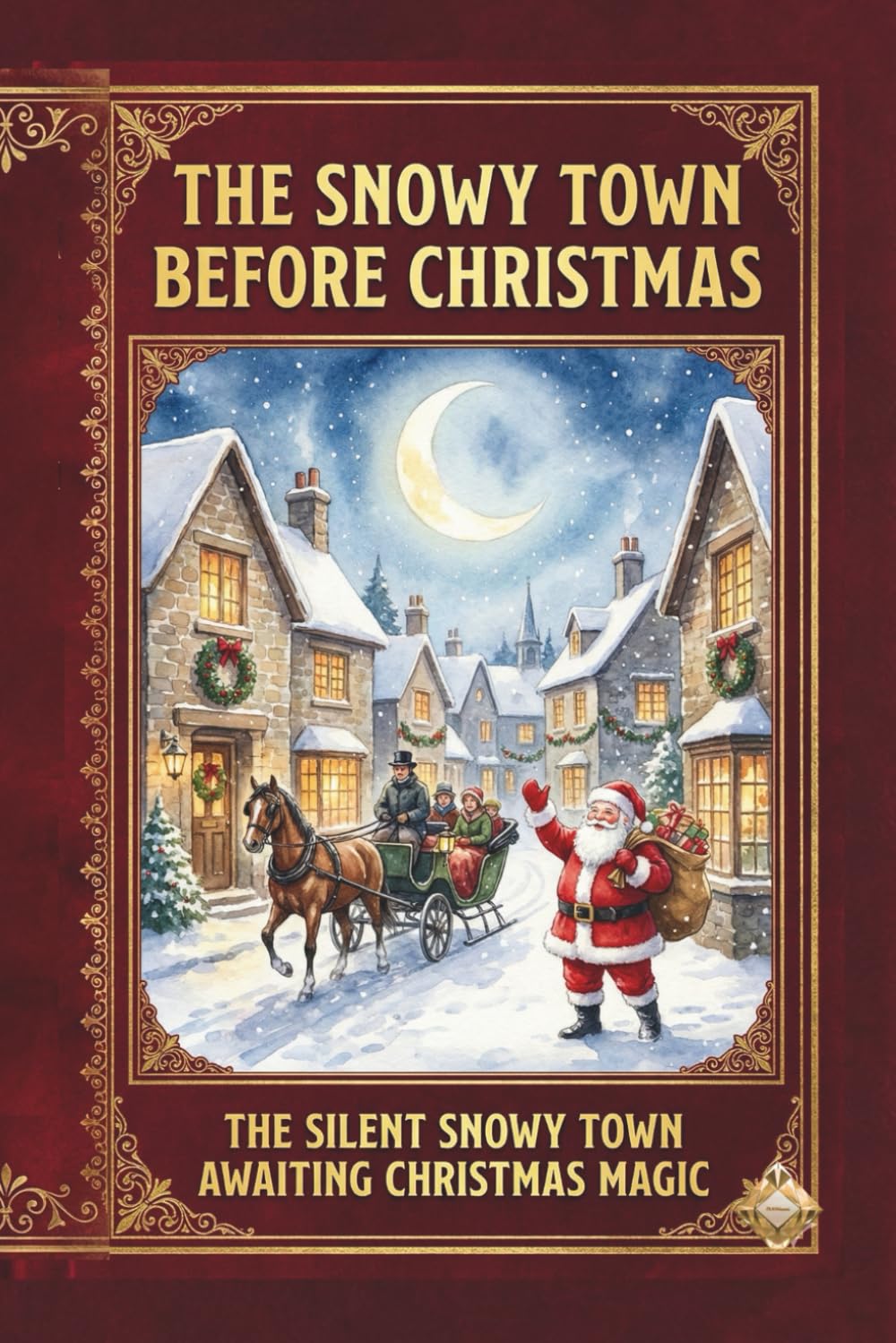 The Snowy Town Before Christmas: “The Silent Snowy Town Awaiting Christmas Magic”