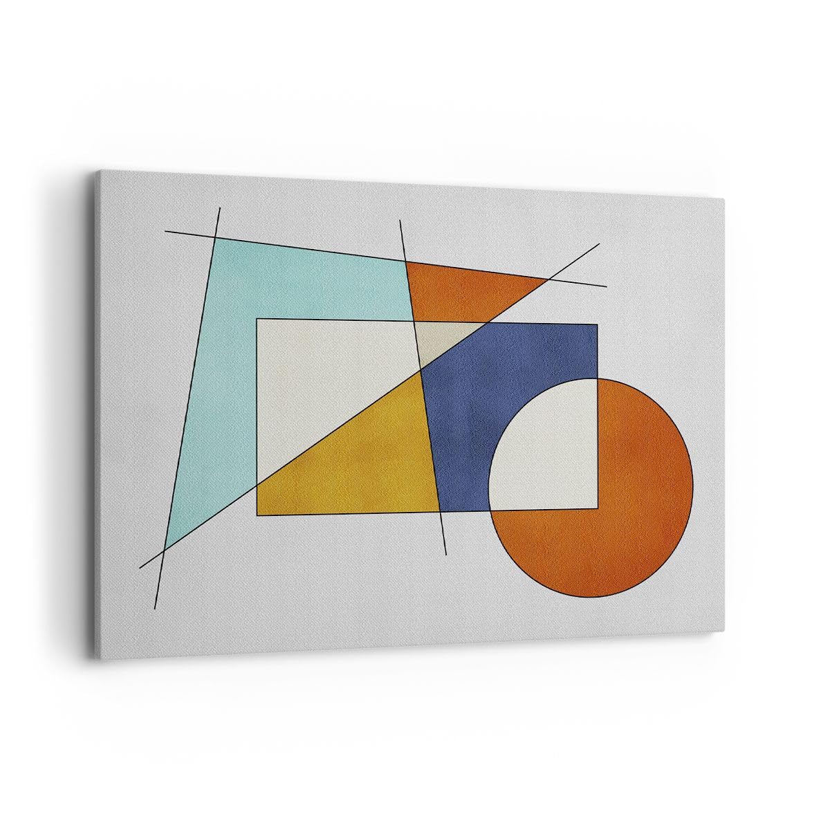 ARTTOR Cuadro Decorativo 100x70cm Moderno Horizontal Abstracto - 5907