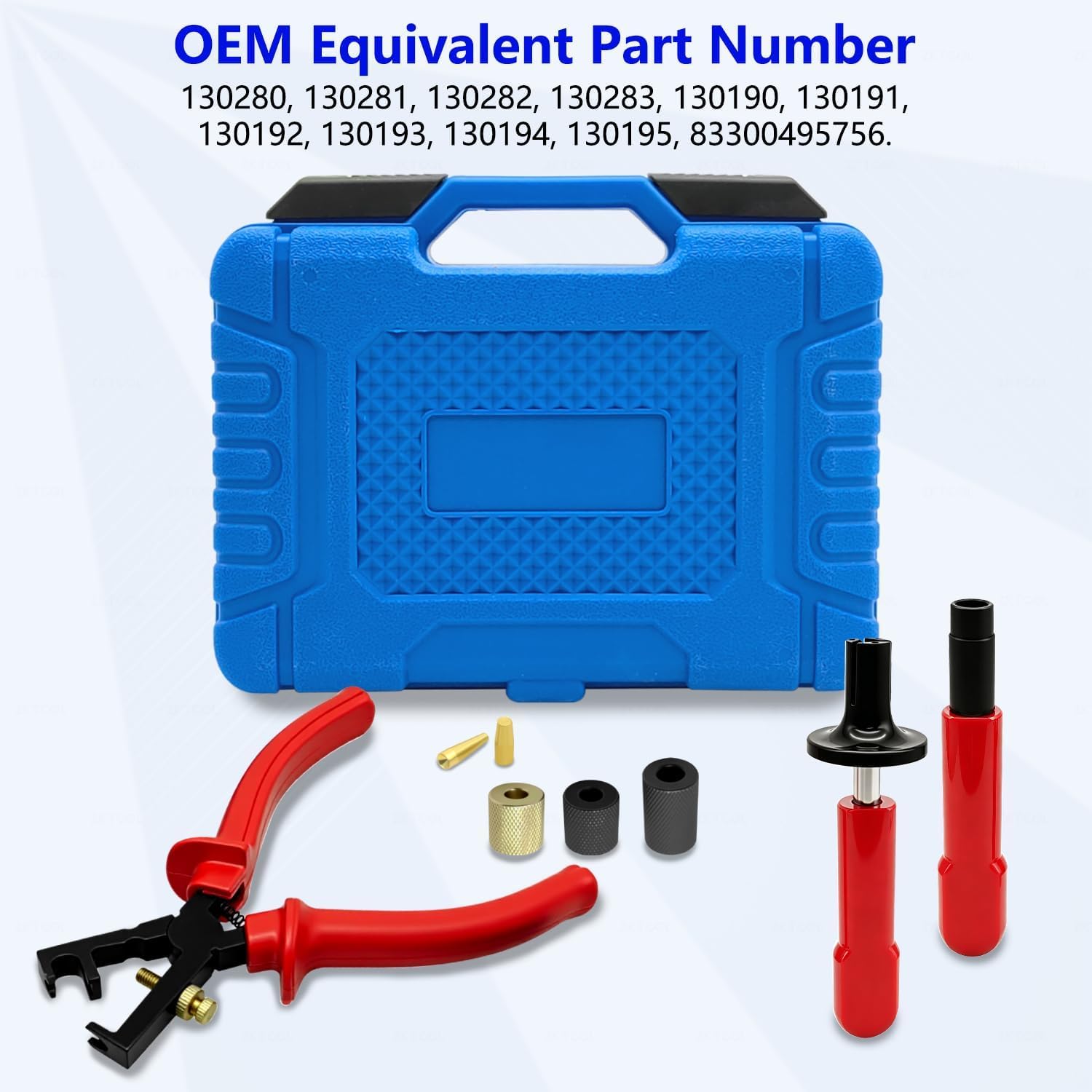 ZKTOOL Werkzeug zum EIN- und Ausbau der Einspritzdüsen-Öldichtung, Kompatibel mit BMW N13 N14 N18 N20 N26 N43 N55 N63 S55 S63 B38 B48, OEM 130190, 130280