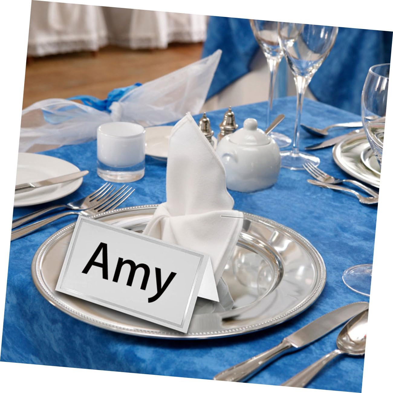 Platzkarten 200 Stück aus Papier, Rund, Elegant für Hochzeit und Bankett | Bronzefarbenes Design, Strukturierte Aufsteller, Glatt und Grat, Leicht Beschreibbar, für Gespräche und Feste