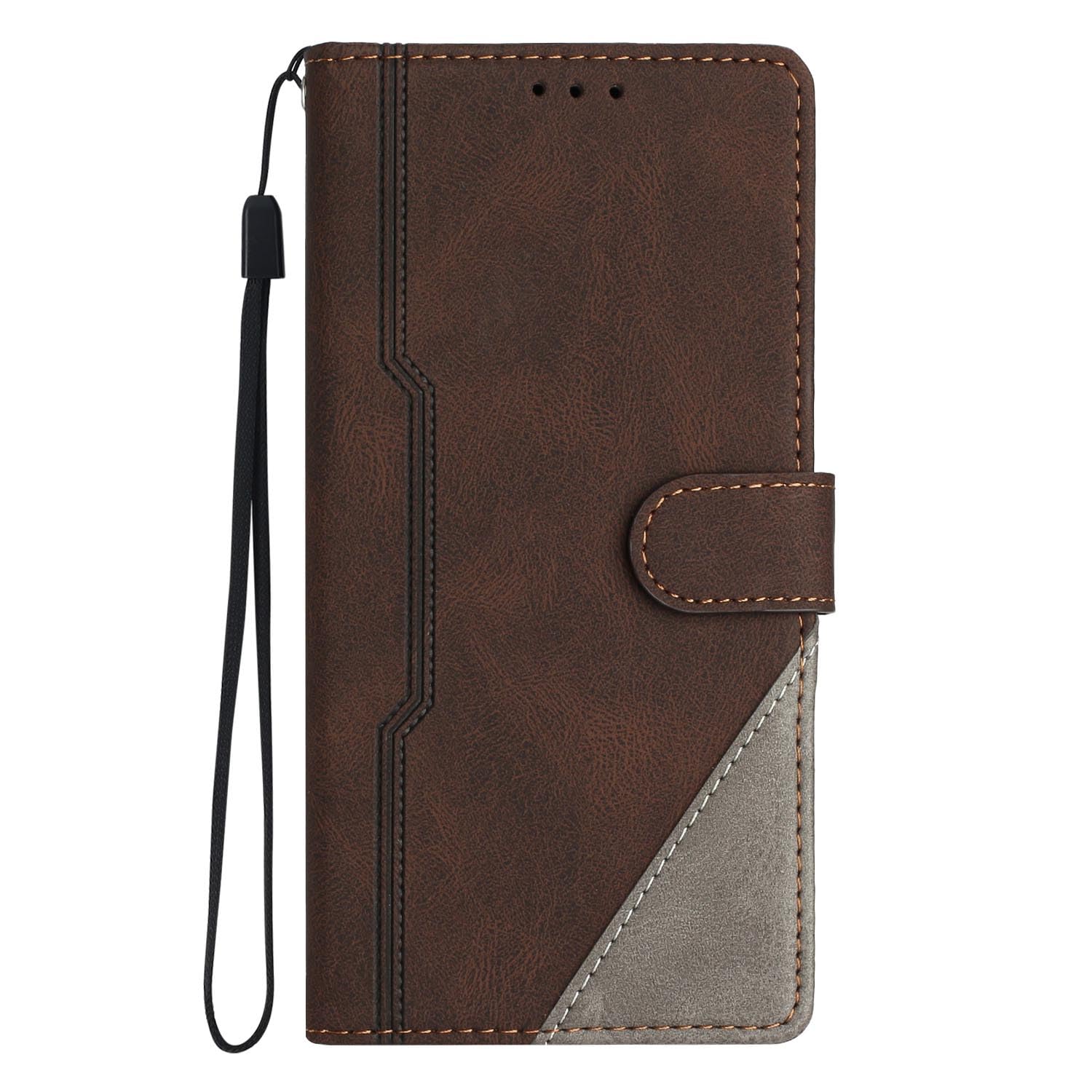 for iPhone 11 Pro Wallet Case with Card Slots Stand Magnetic Closure Flip PU Leather Phone Cover, Brown