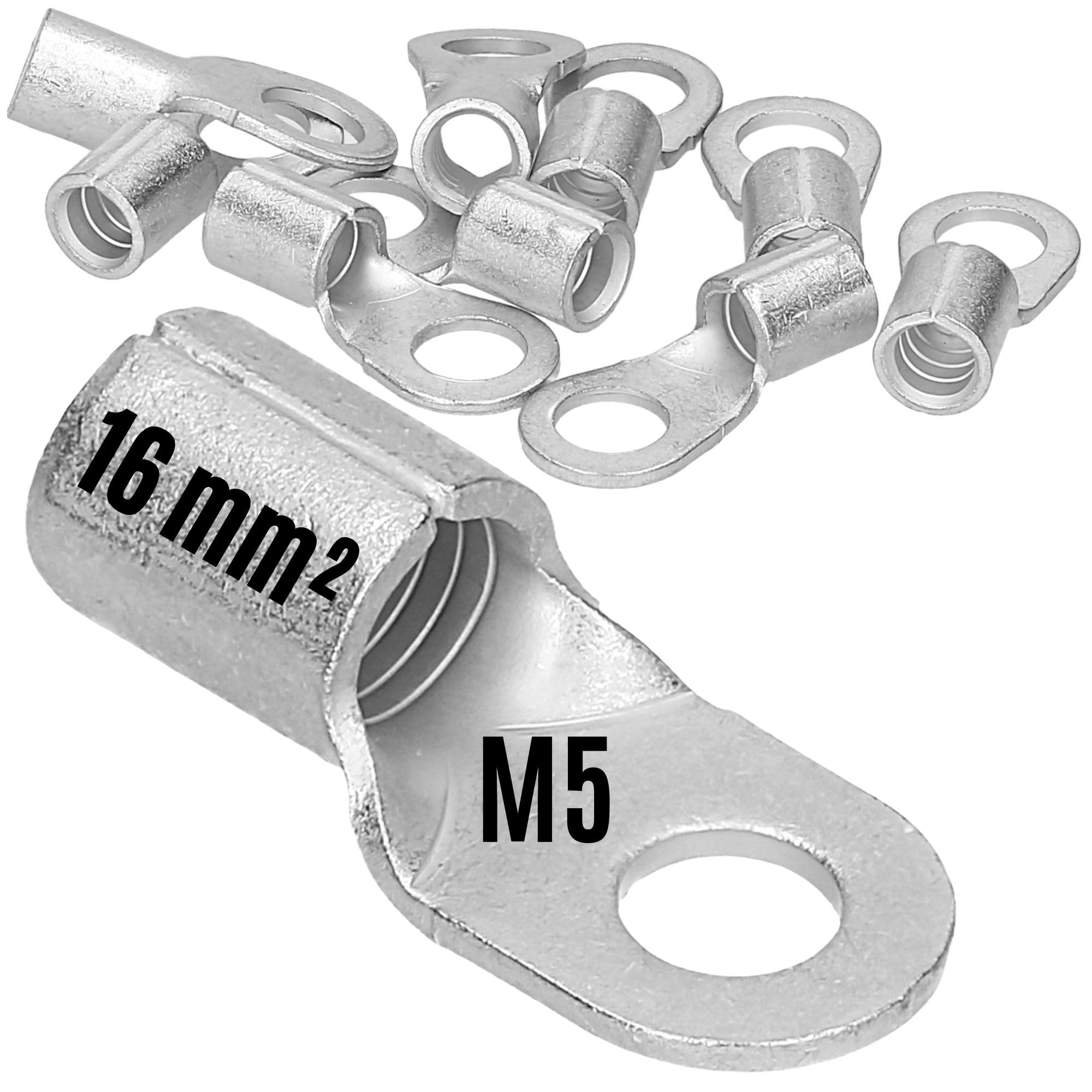 Produktbild von Kalitec Q70-16 Quetschkabelschuh 70mm² M16 – Unisoliert, Für Dornpressung, 10 Stück, Für Mehr- & Feinstdrähtige Leiter