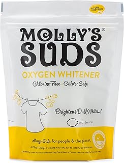Sponsored Ad - Molly's Suds Natural Oxygen Whitener | Natural Bleach Alternative, Plant-Derived Ingredients | Whitens Brig...