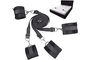 Black Nylon Exercise Swing Kit for Couples with Night-Time Compatible Features