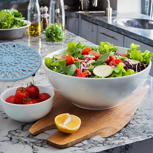 Miniatura 6 de Home Basics Sunflower Collection - Salvamanteles de hierro fundido resistente para servir platos calientes, ollas, sartenes y tetera en la encimera