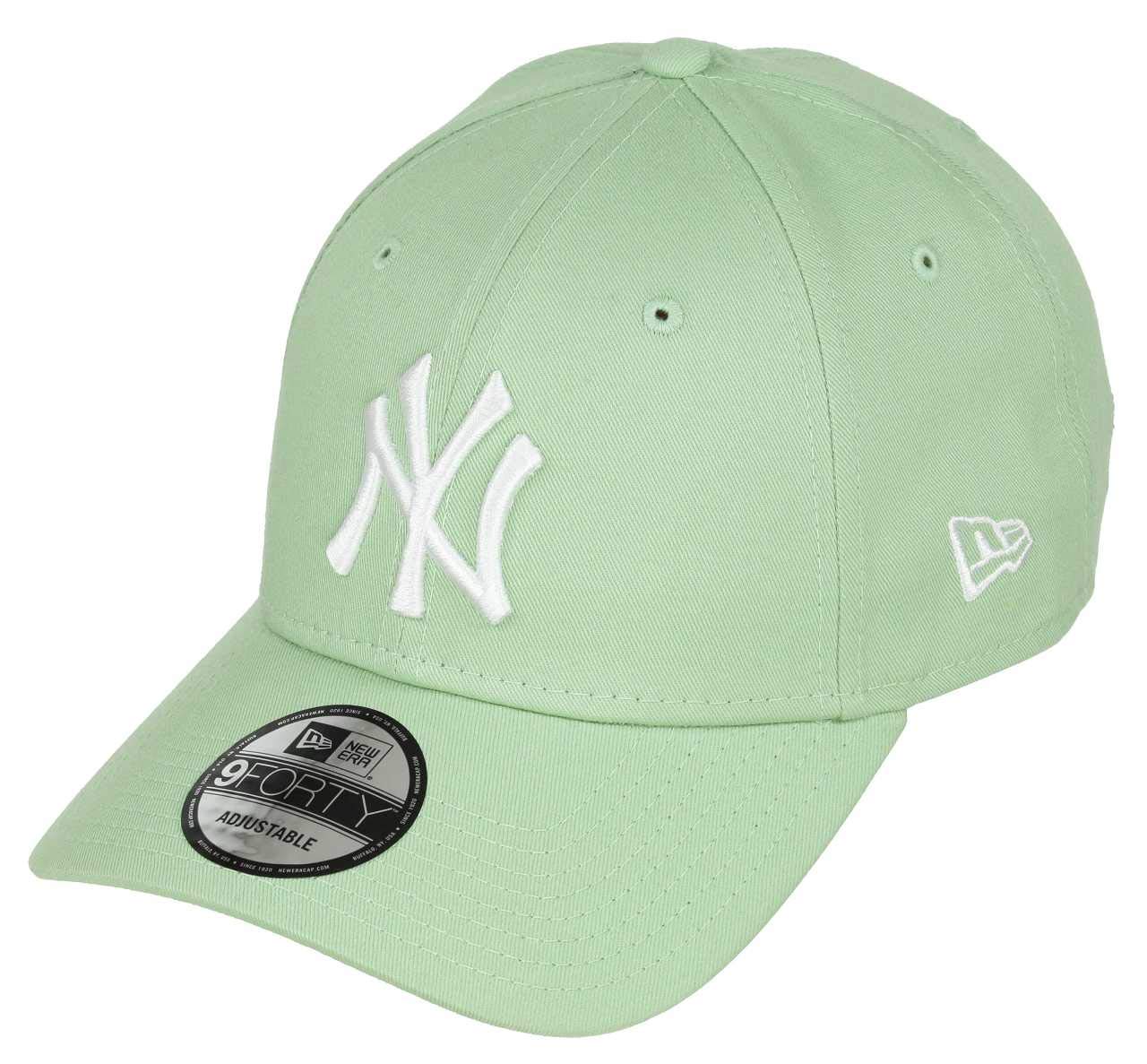 New Era New York Yankees 9forty Adjustable Cap Solid Back Hit Green - One-Size — image 1