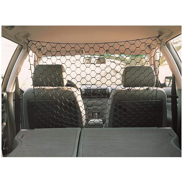 TRIXIE - Red Protectora para Coches para Perros, Rejilla Resistente y Fácil de Instalar, Garantiza Seguridad…