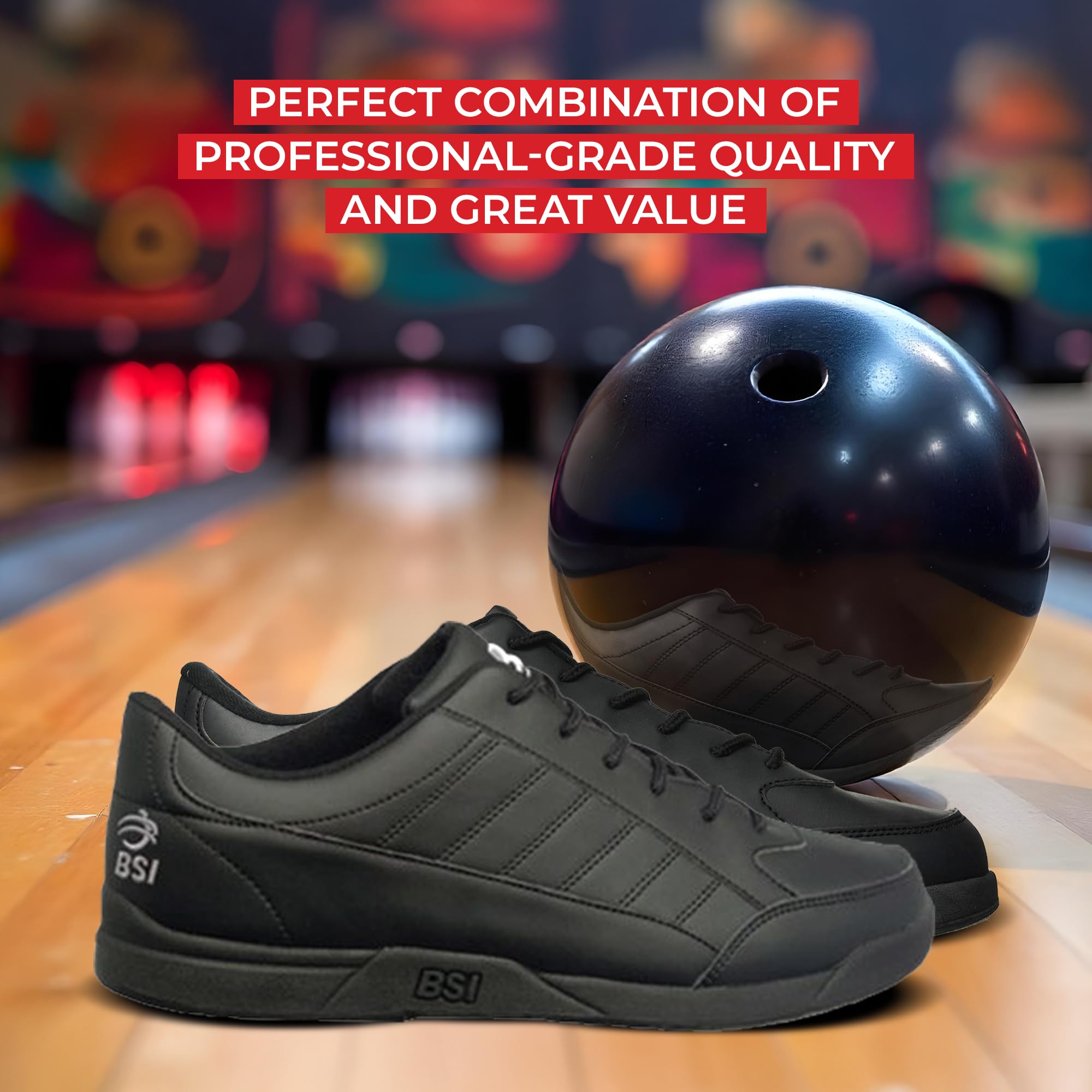 BSI Men's Basic #521 Bowling Shoes