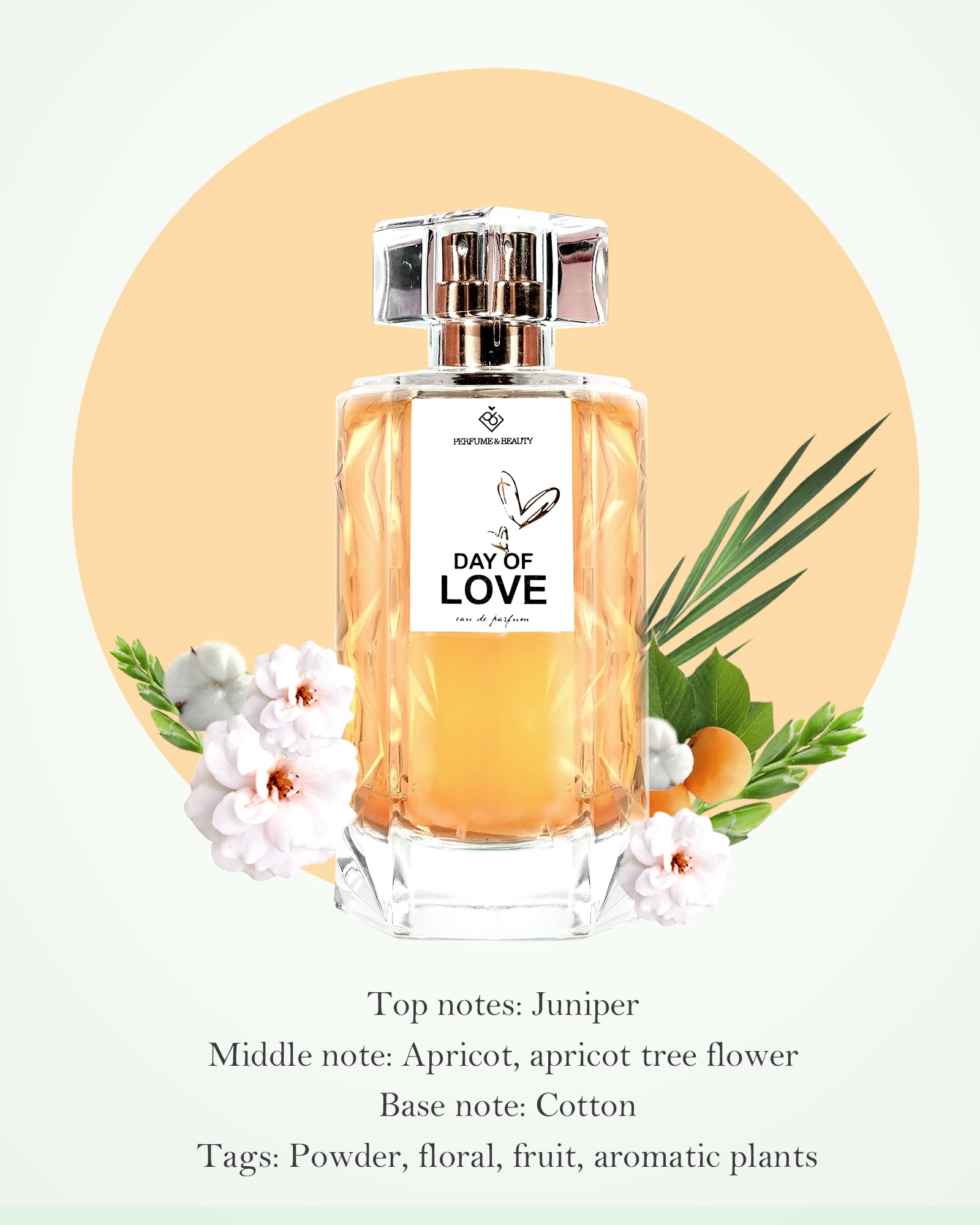 Amazon.com : PERFUME&BEAUTY Day of Love Eau de Parfum Spray for