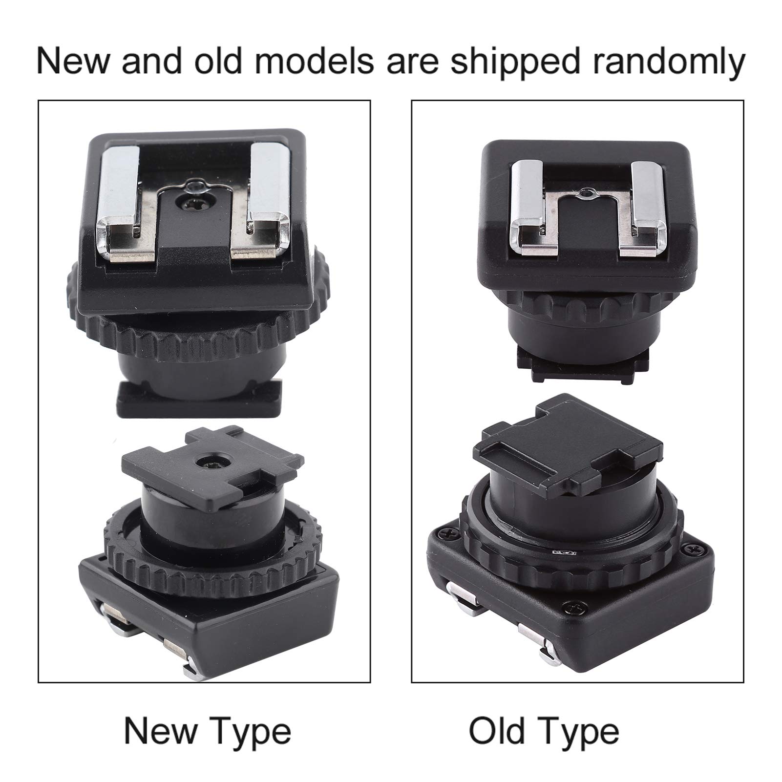 EBTOOLS pour adaptateur griffe Adaptateur de griffe standard pour sur griffe froide pour caméscope multi-interface DV à renforcée (noir)Adaptateur adaptateur plastique et
