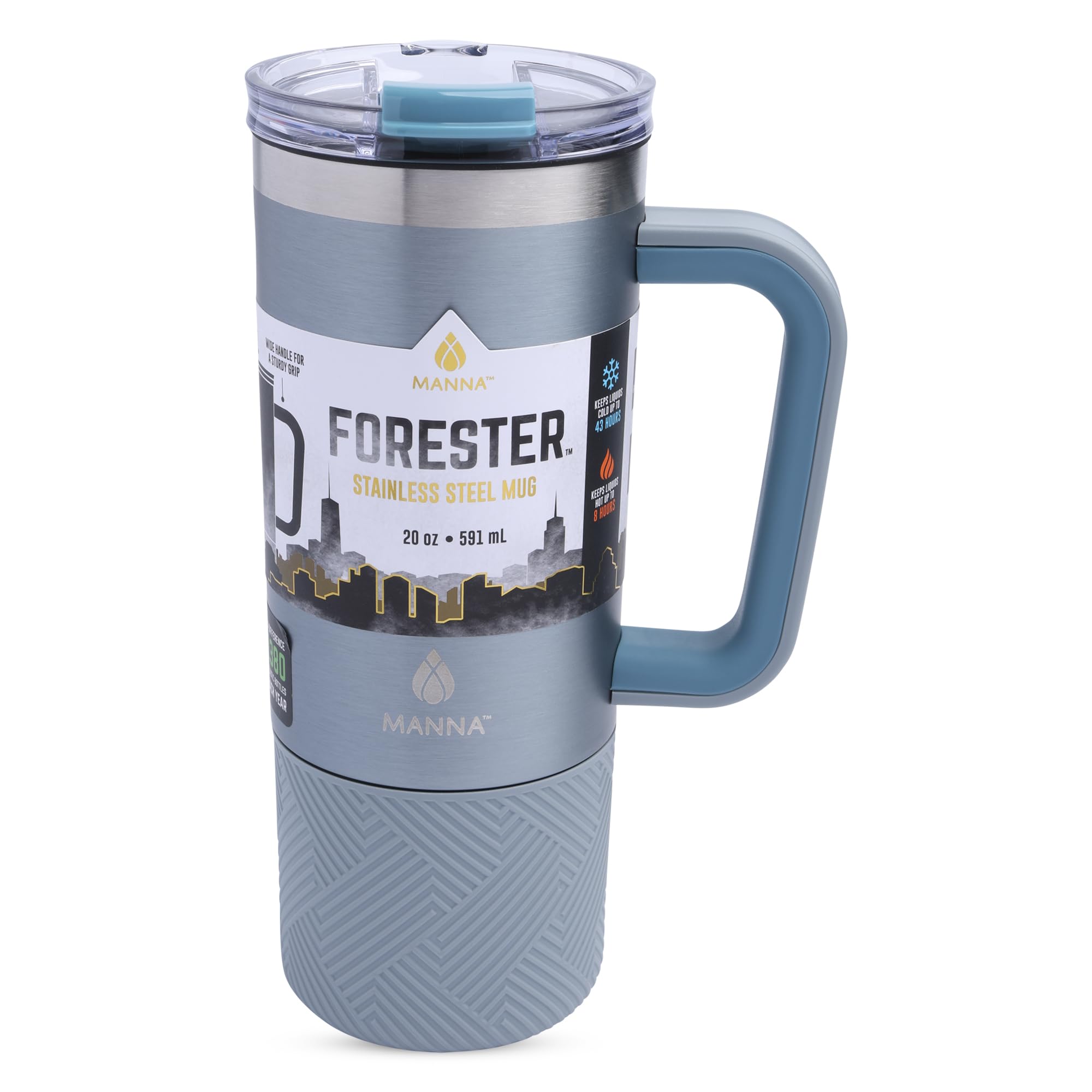 Amazon.com | Manna Forester Mug - 20 Oz - Two Tone Cloudy Sky and