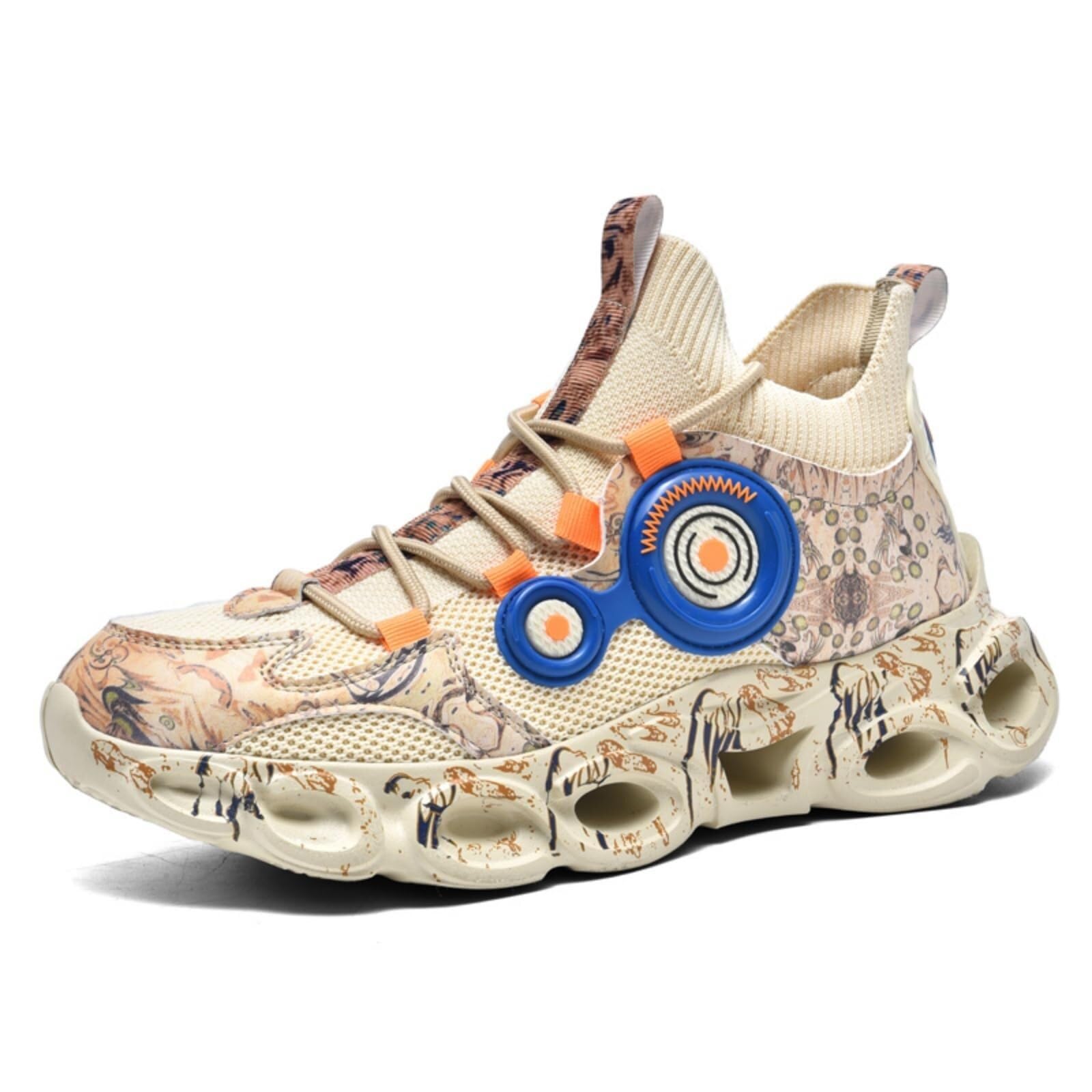 Męskie buty do koszykówki, lekkie, antypoślizgowe, amortyzowane, odporne na zużycie, sportowe, biegania, codzienne Buty spacerowe