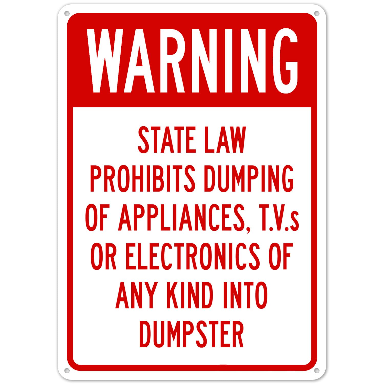 Bee Breeding Area No Disturbance No Trespassing Caution Sign 8x12 Inch
