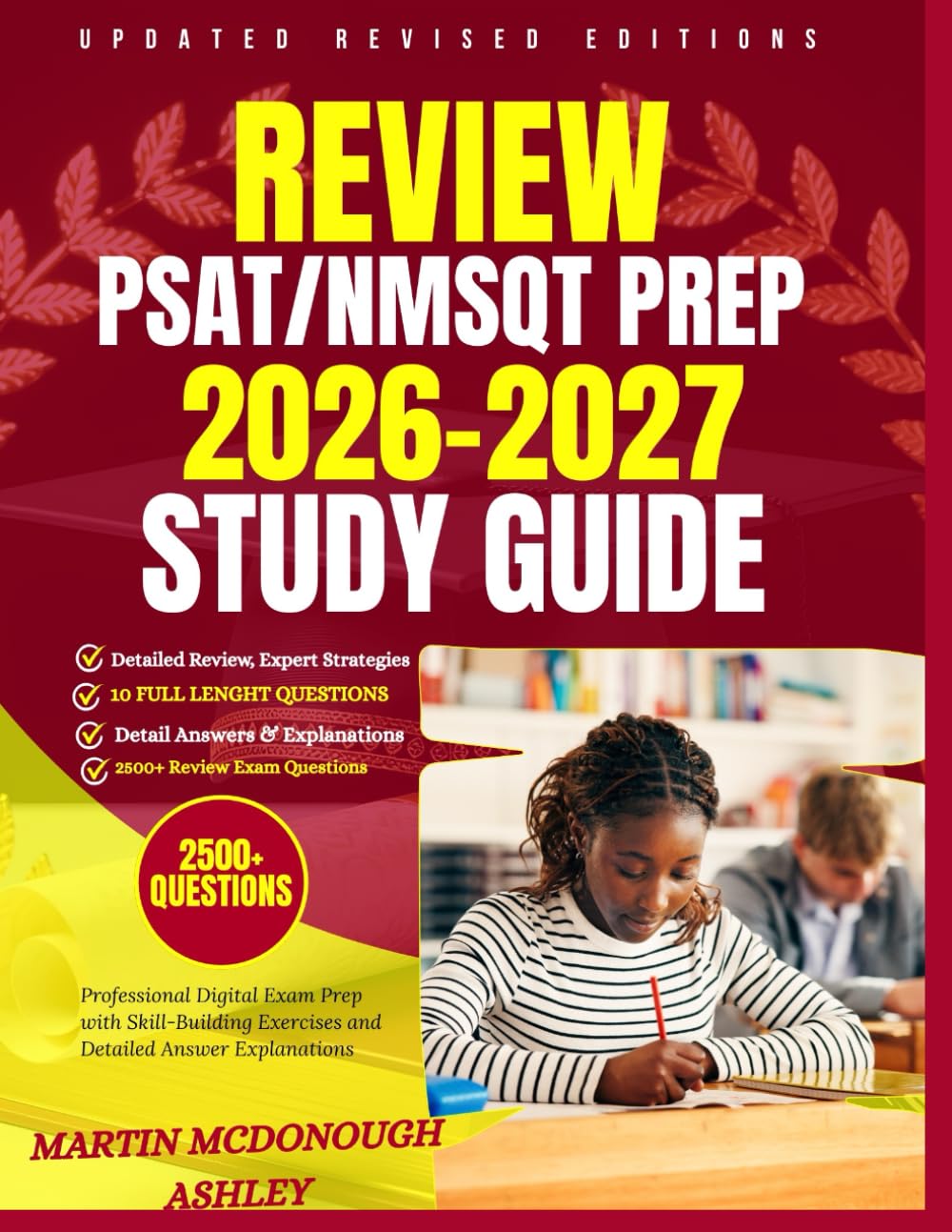REVIEW PSAT/NMSQT PREP, 2026–2027 STUDY GUIDE: Professional Digital Exam Prep with Skill-Building Exercises and Detailed Answer Explanations