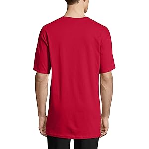 Hanes Men's Beefy-t T-Shirt, Heavyweight Cotton Tee, 1 Or 2 Pack, Big & Tall