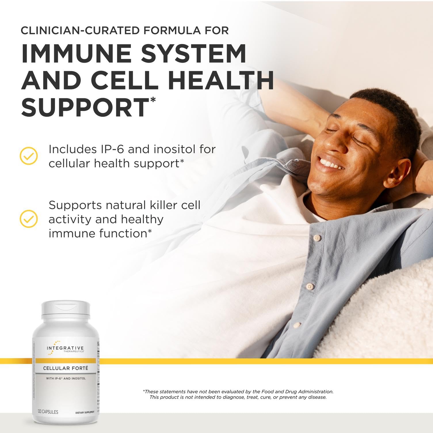 Integrative Therapeutics Cellular Forte, 120 Count (60 Servings) — Amazon image 2