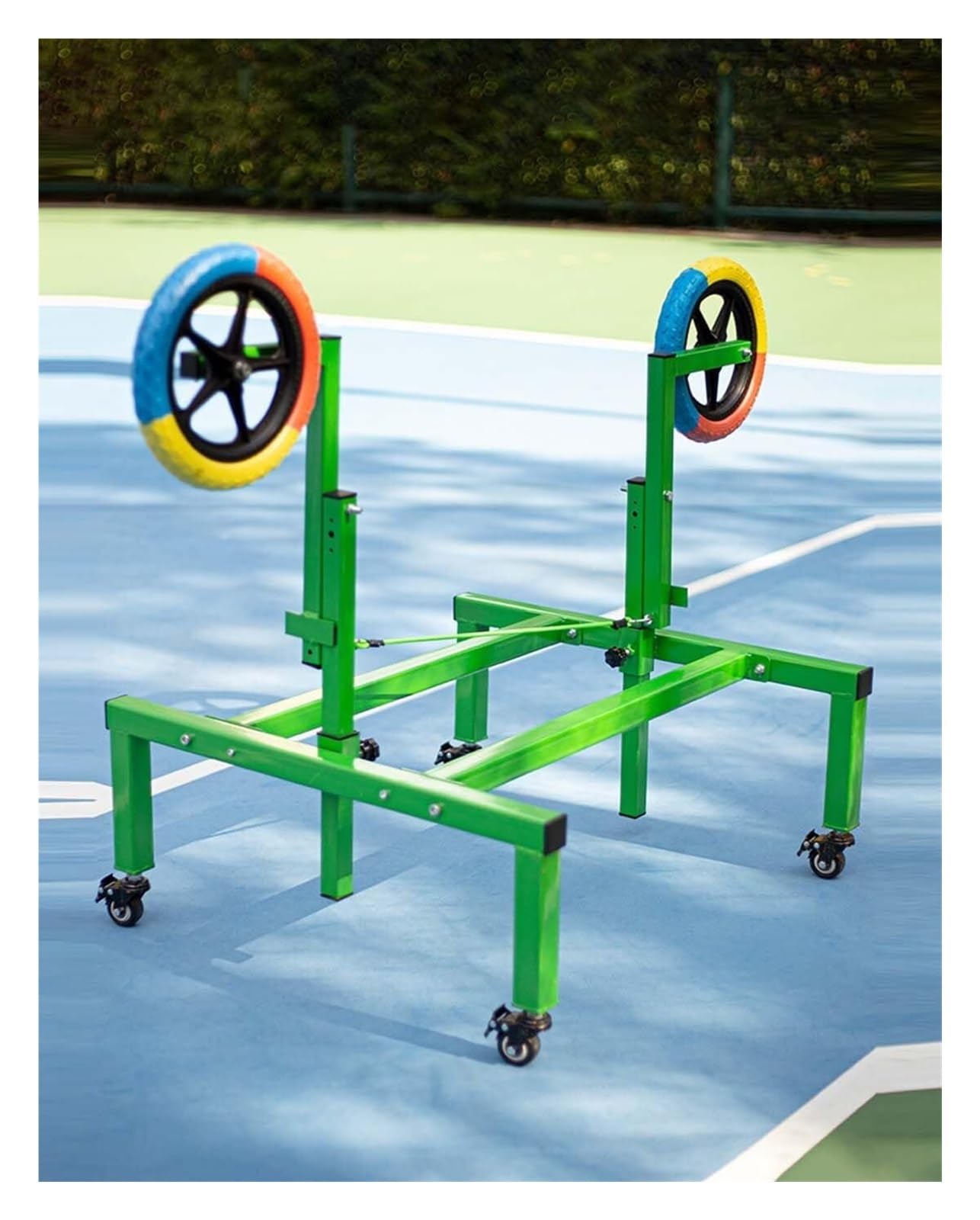 Topspin - Equipo de entrenamiento de tenis con ruedas para el desarrollo de habilidades y mejora de la técnica