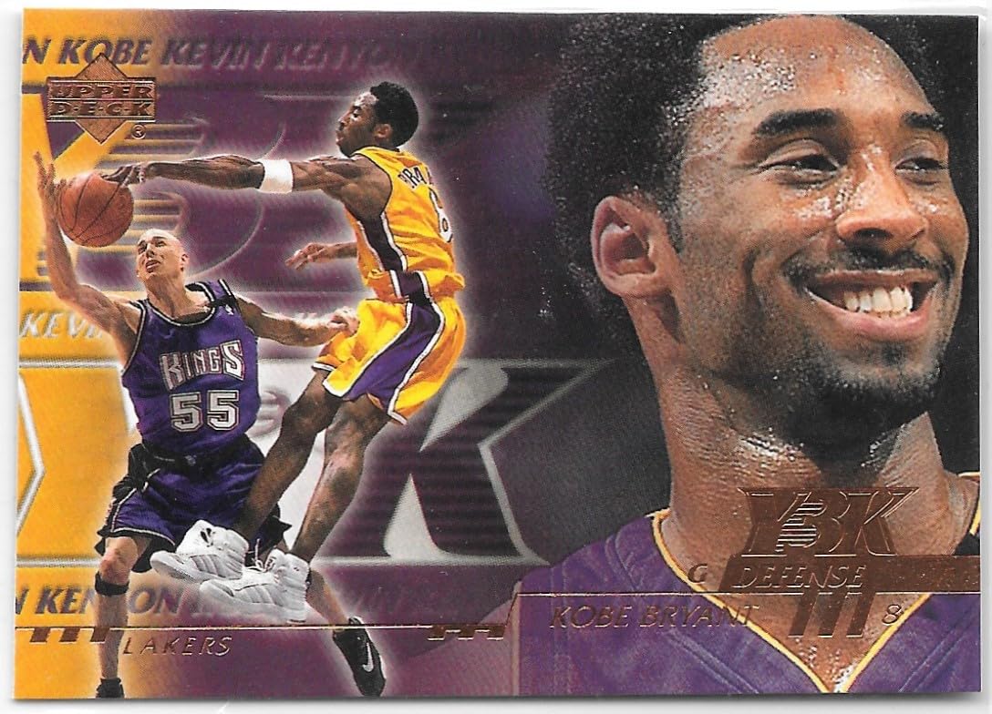 Amazon.com: Kobe Bryant 2000-01 Upper Deck Y3K Card #189 : Sports