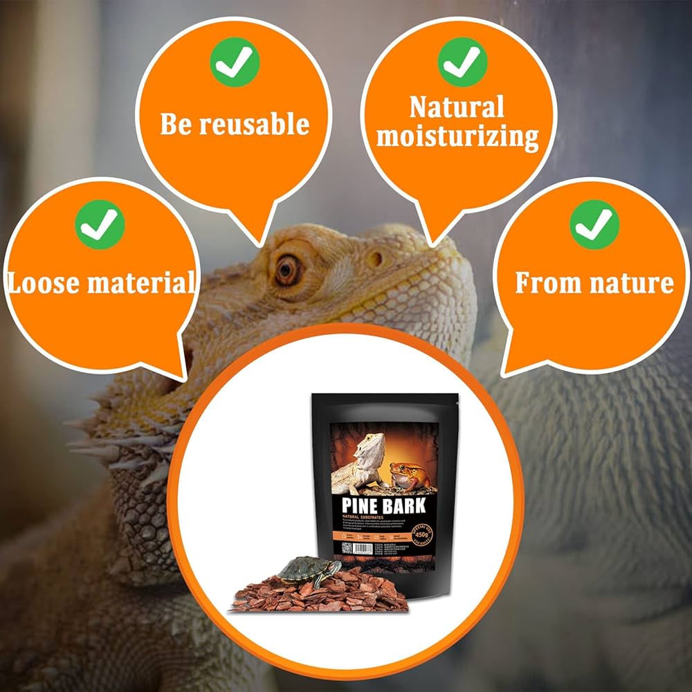 Cork Bark Hide 4pcs Reptile Bark Decor Wood, Natural Cork Bark, Bark Cork Cork Flats