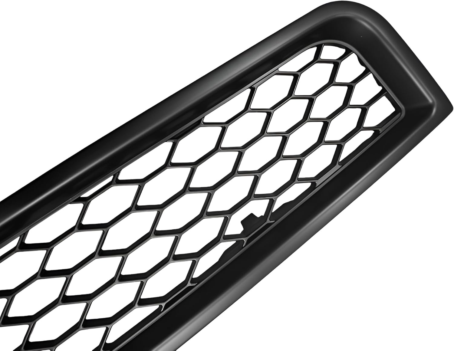 Compatible with A4 8E B6 Front Sport Mesh Honeycomb Bumper Lower Grill Black Matte 01-05