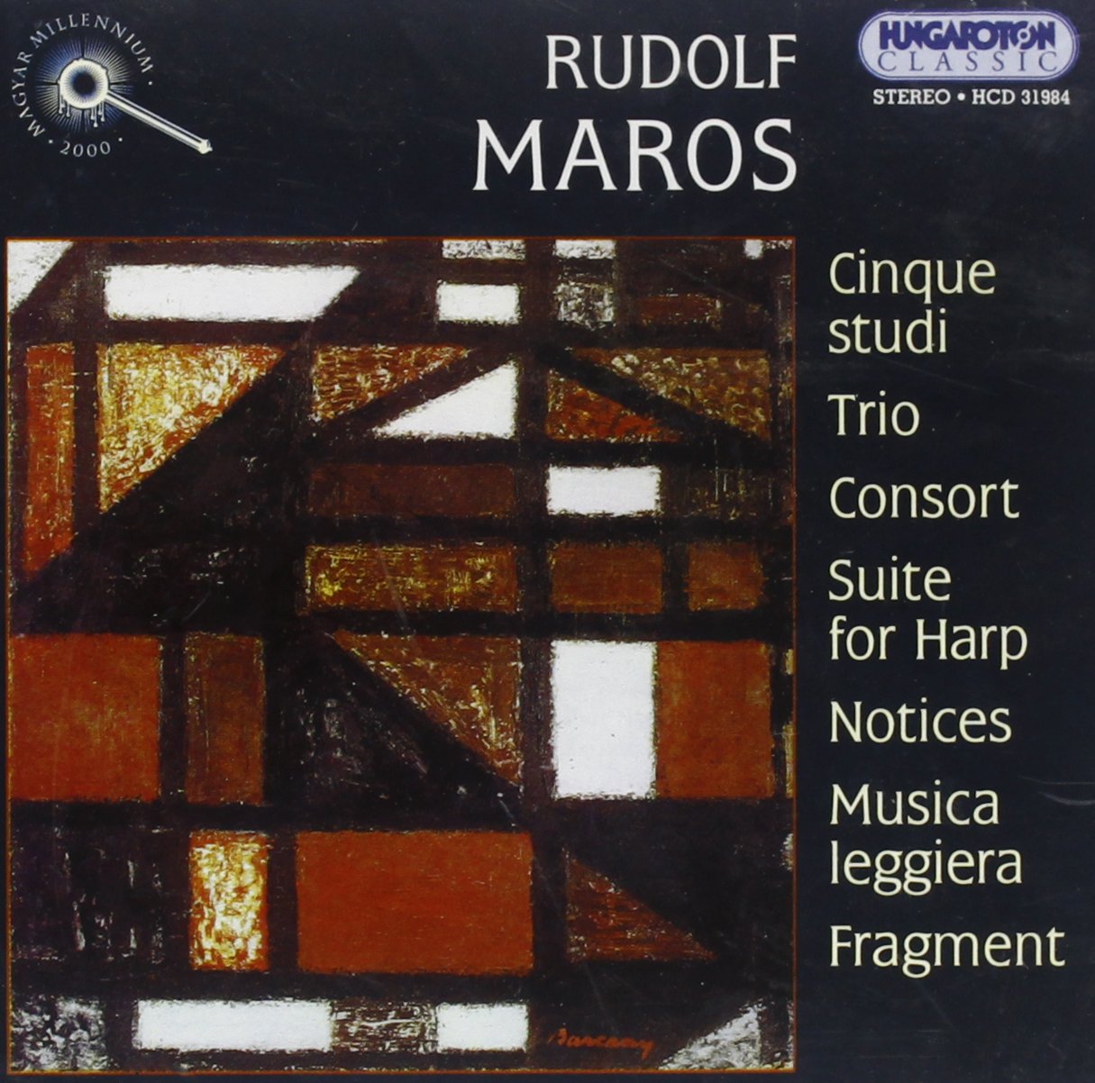 Rudolf Maros: Cinque Studi Per Orchestra