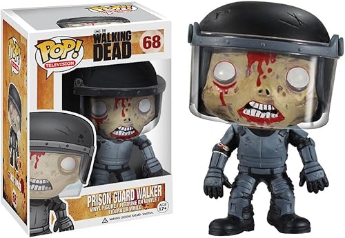 Funko POP Television Walking Dead: figura de vinilo de zombies de guardia de prisión