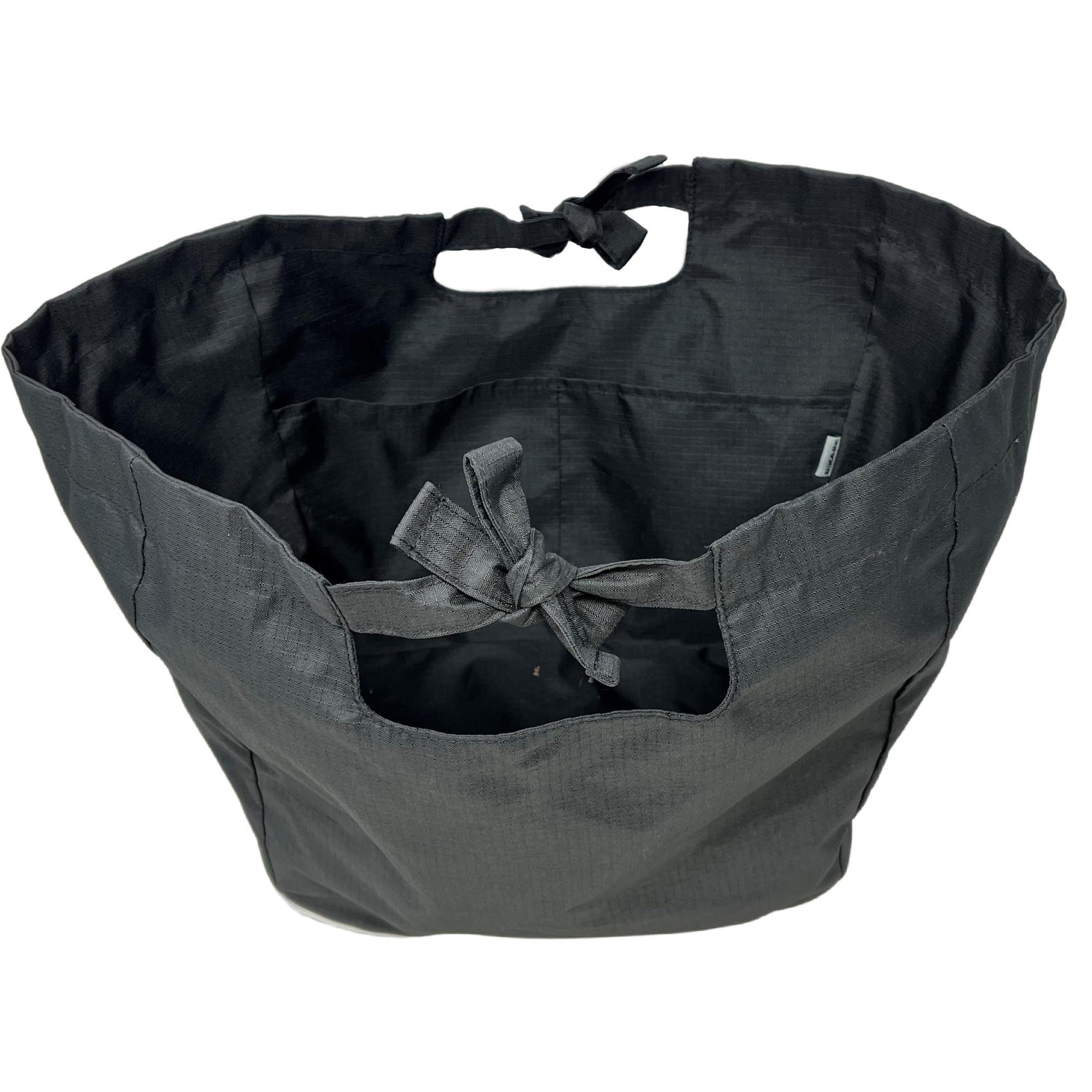 BiKase Bike Basket Grocery Bag Liner Tote - Reusable Grocery Bag for your Basket! Liner and Tote baskets or other baskets. Folds into a clutch for easy and compact stroage.