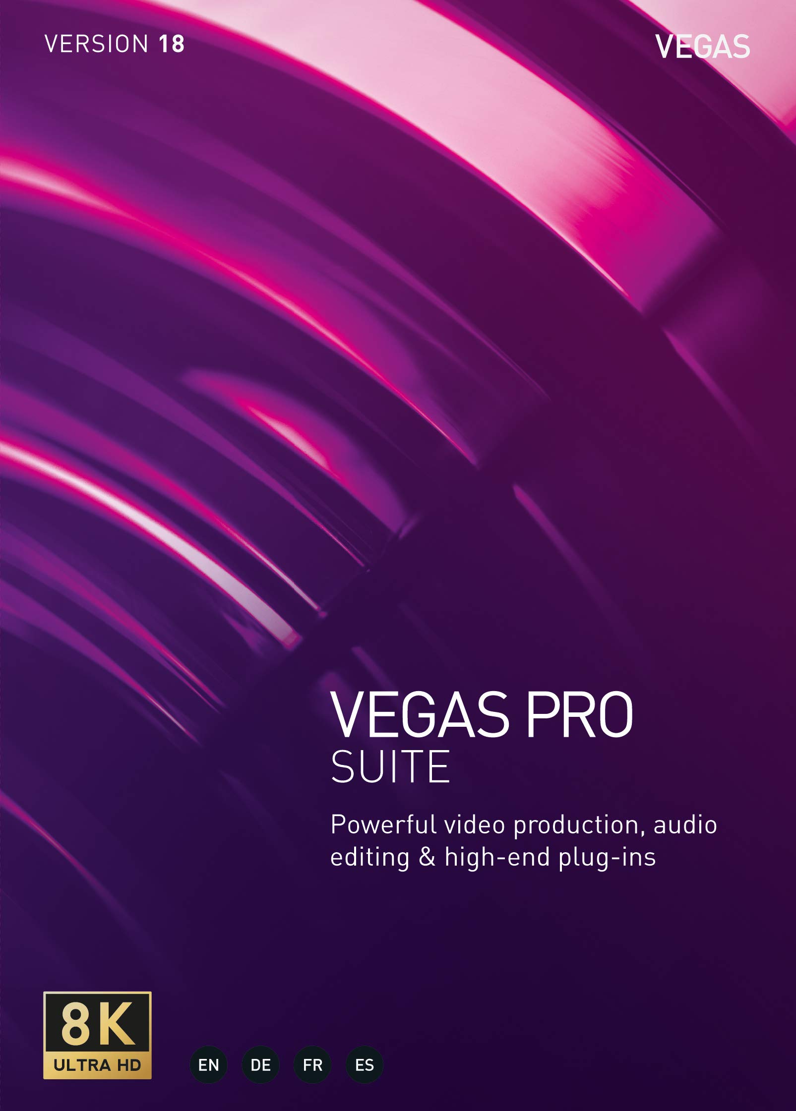 VEGAS Pro 18 – Videoproduktion, Audiobearbeitung und High-end Plug-ins | Suite | PC | PC Aktivierungscode per Email