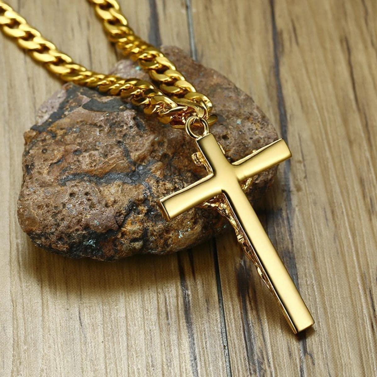 Collana Cristiana Con Croce E Pendente In Conchiglia Abalone – Acciaio Inossidabile, Gioiello Di Fede Religioso Per Donne E Uomini, Regalo Significativo Y5144