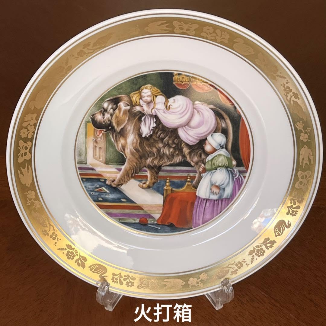 1975年　フランクリンミント　ロイヤルコペンハーゲン　【アンデルセン飾り皿】 1975年 フランクリンミント ロイヤルコペンハーゲン