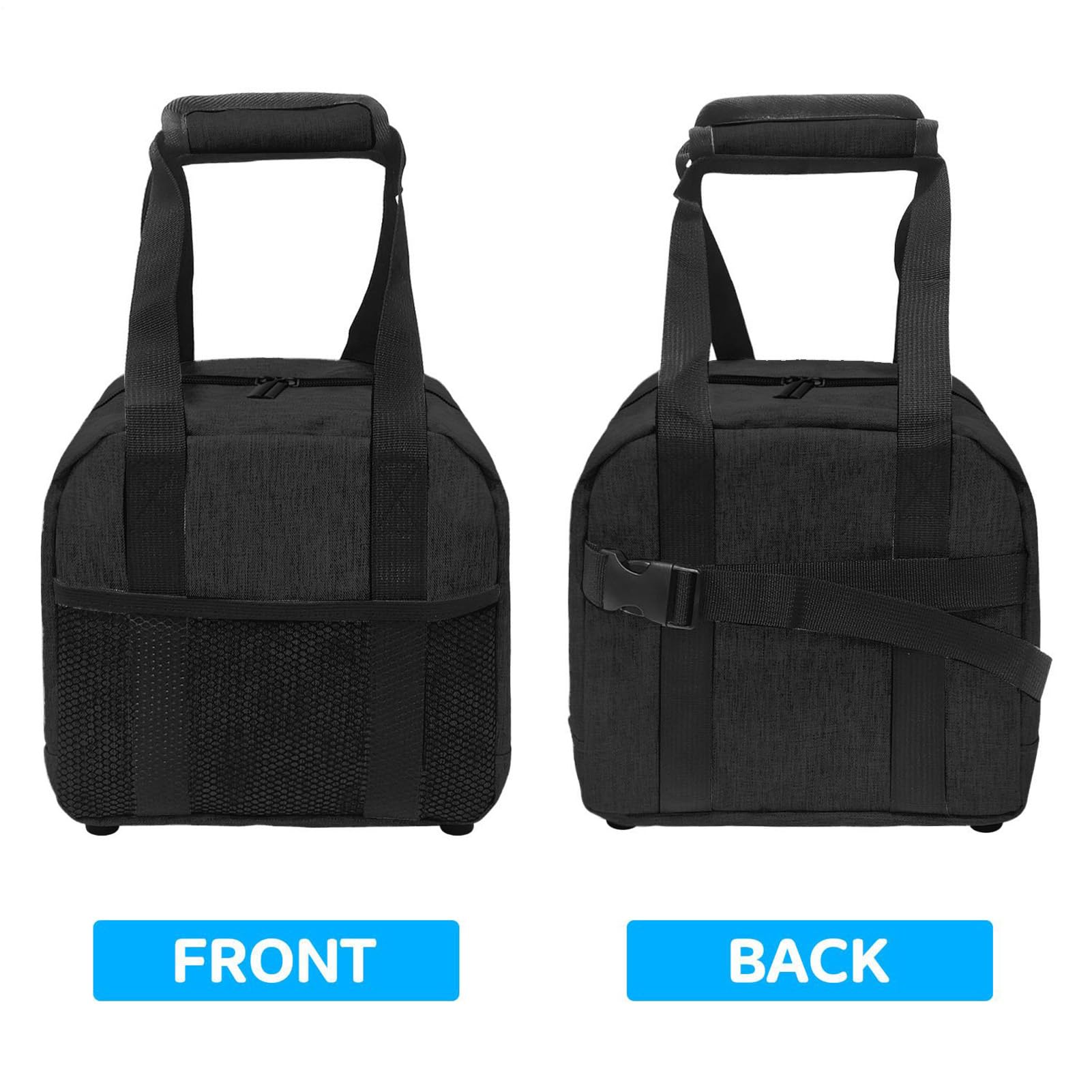 Sacs pour boules de bowling – Sac de transport à bandoulière rembourré pour une seule balle | Rangement de voyage sportif à sangle réglable | Accessoire de Ligue Professionnelle | Équipement de