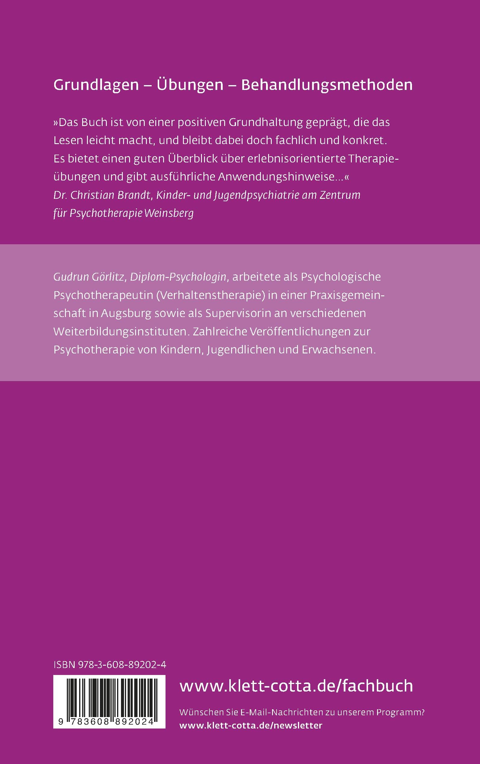Psychotherapie für Kinder und Jugendliche (Leben Lernen, Bd. 174): Erlebnisorientierte Übungen und Materialien