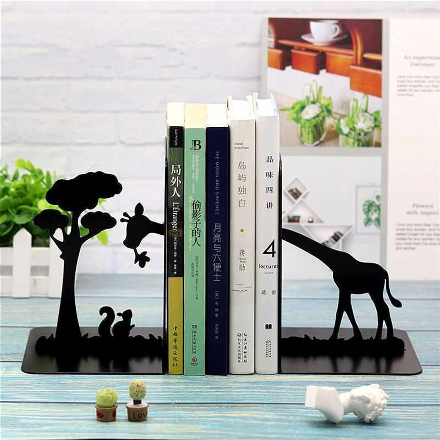 1 stücke Buchstütze Metall Schwarz Heavy Duty Buchstütze Studious Lesen Buch End Bücherregal Buch Display Desktop Organizer Buchstütze Buchstütze Buchstopper