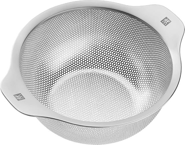 ZWILLING Stainless Steel Colander, Silver, 25 x 24 x 12 cm