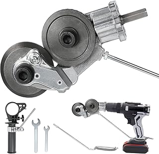 New Metal Nibbler Drill Attachment, Electric Sheet Metal Cutter, Electric Drill Plate Cutter, Electric Drill Shears Attachment Cutter Nibbler
