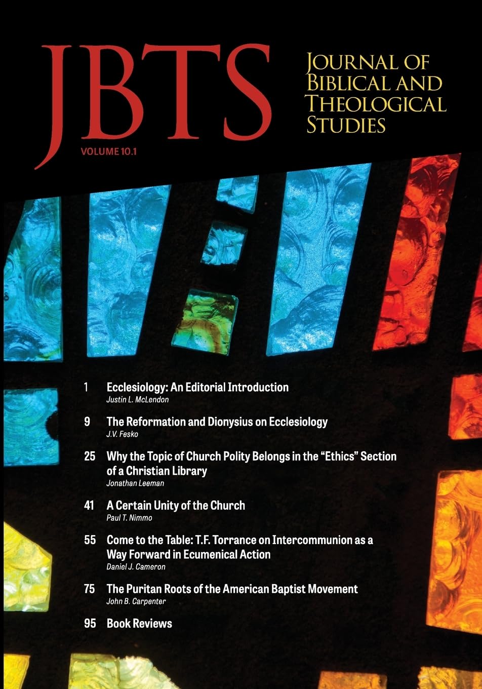 Journal of Biblical and Theological Studies, Issue 10.1