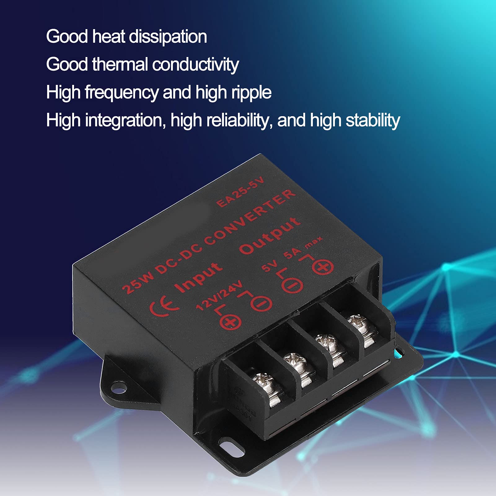 Regulator Napięcia, Konwerter Napięcia Dobre Rozpraszanie Ciepła DC 12V 24 V do 5 V w Celu Regulacji Napięcia