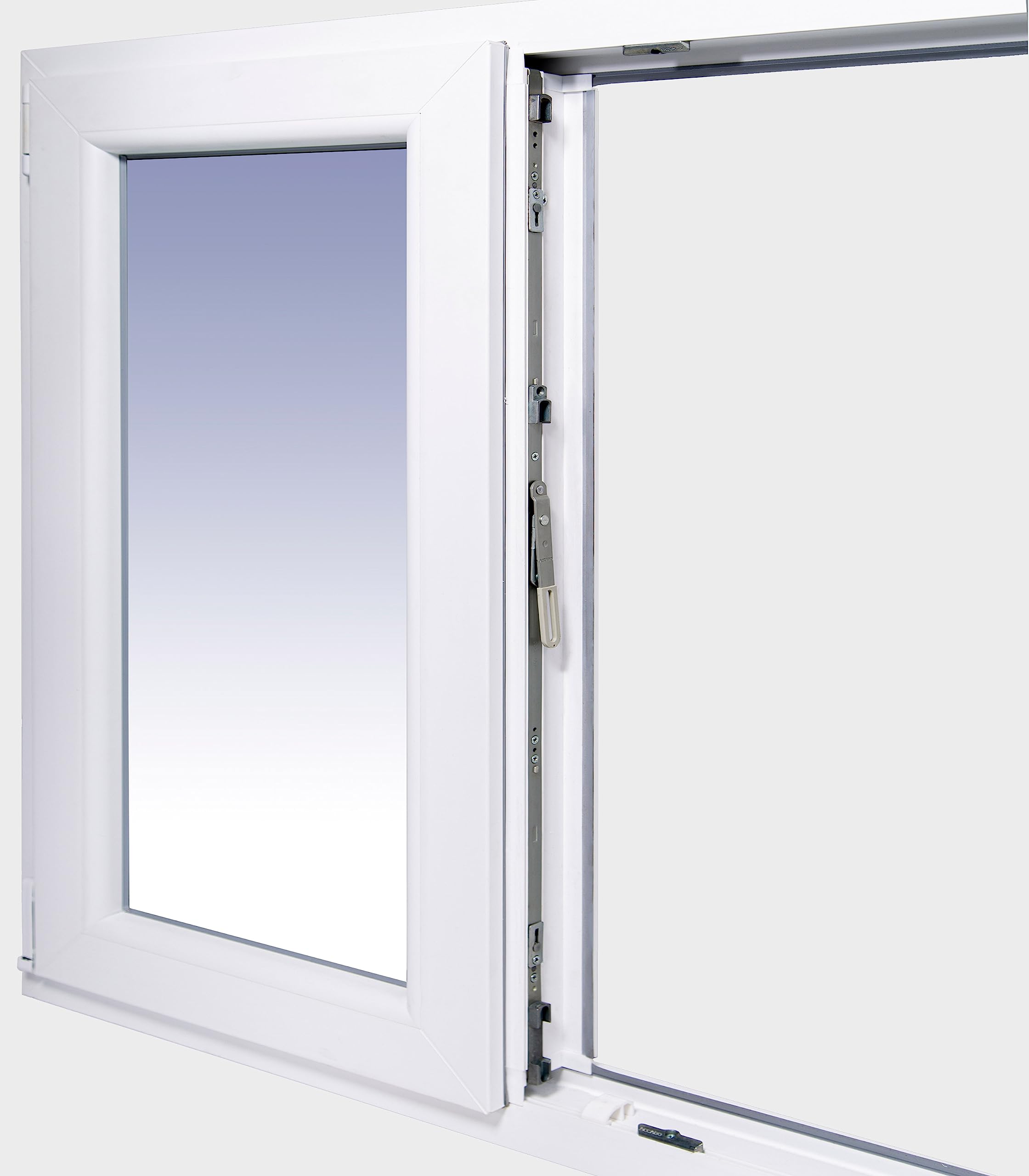 Ventanastock PVC 1200x1200 Practicable Oscilobatiente 2 hojas