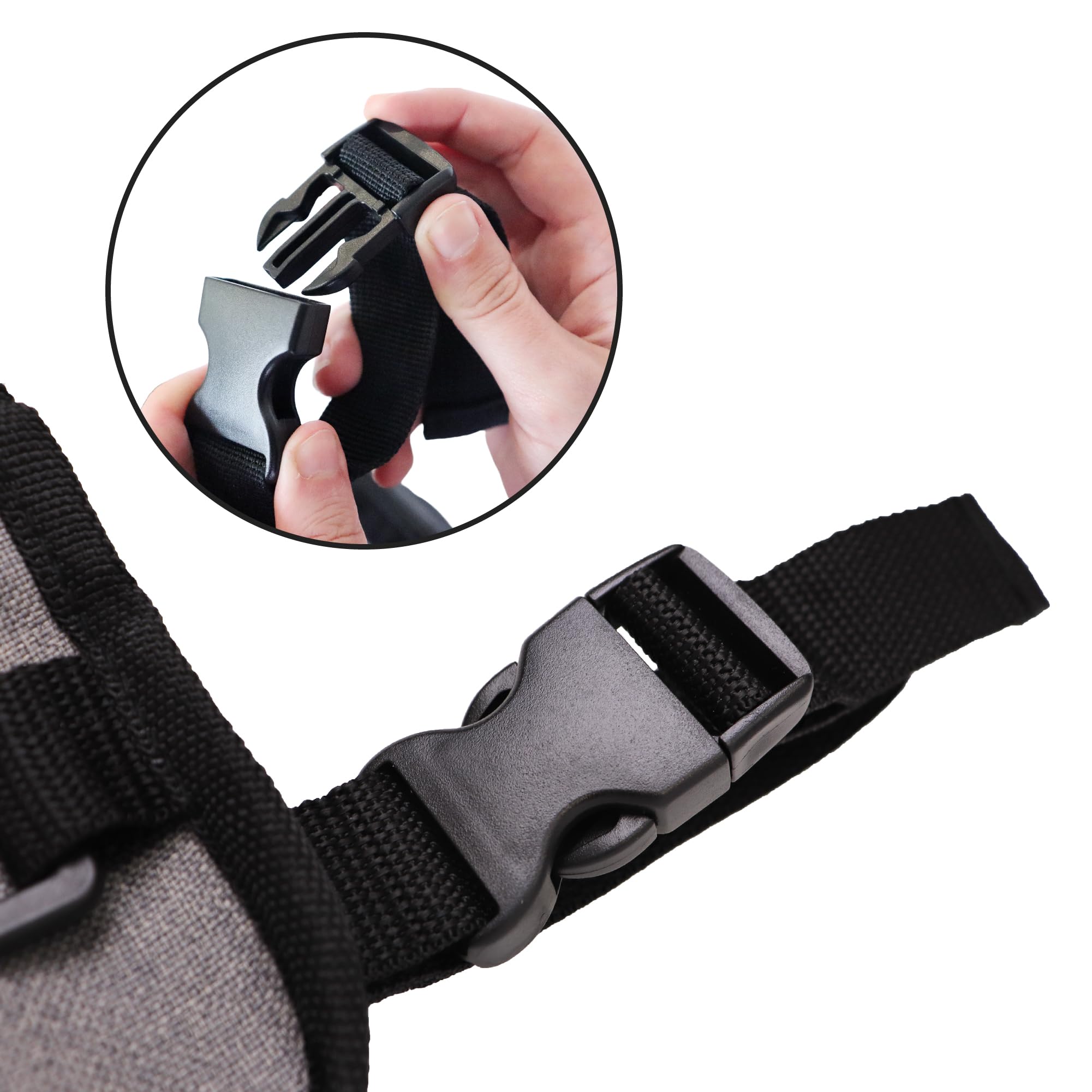 PEPE Mobility Wheelchair Bag for Back of Chair Lightweight, Multiple Compartments, Ideal for Personal Items and Medications - Image 3