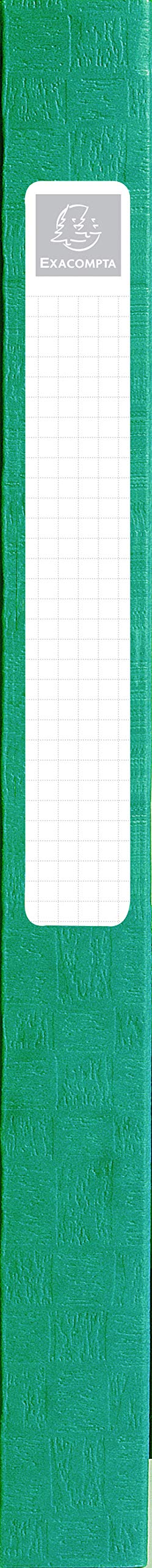Exacompta 10 Boîtes de Classement Scotten A4 dos 2,5 cm Vert