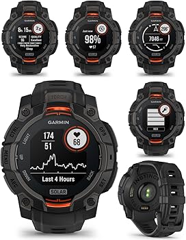 Amazon.com: Wearable4U Garmin Instinct 3 Solar 45 mm, Rugged