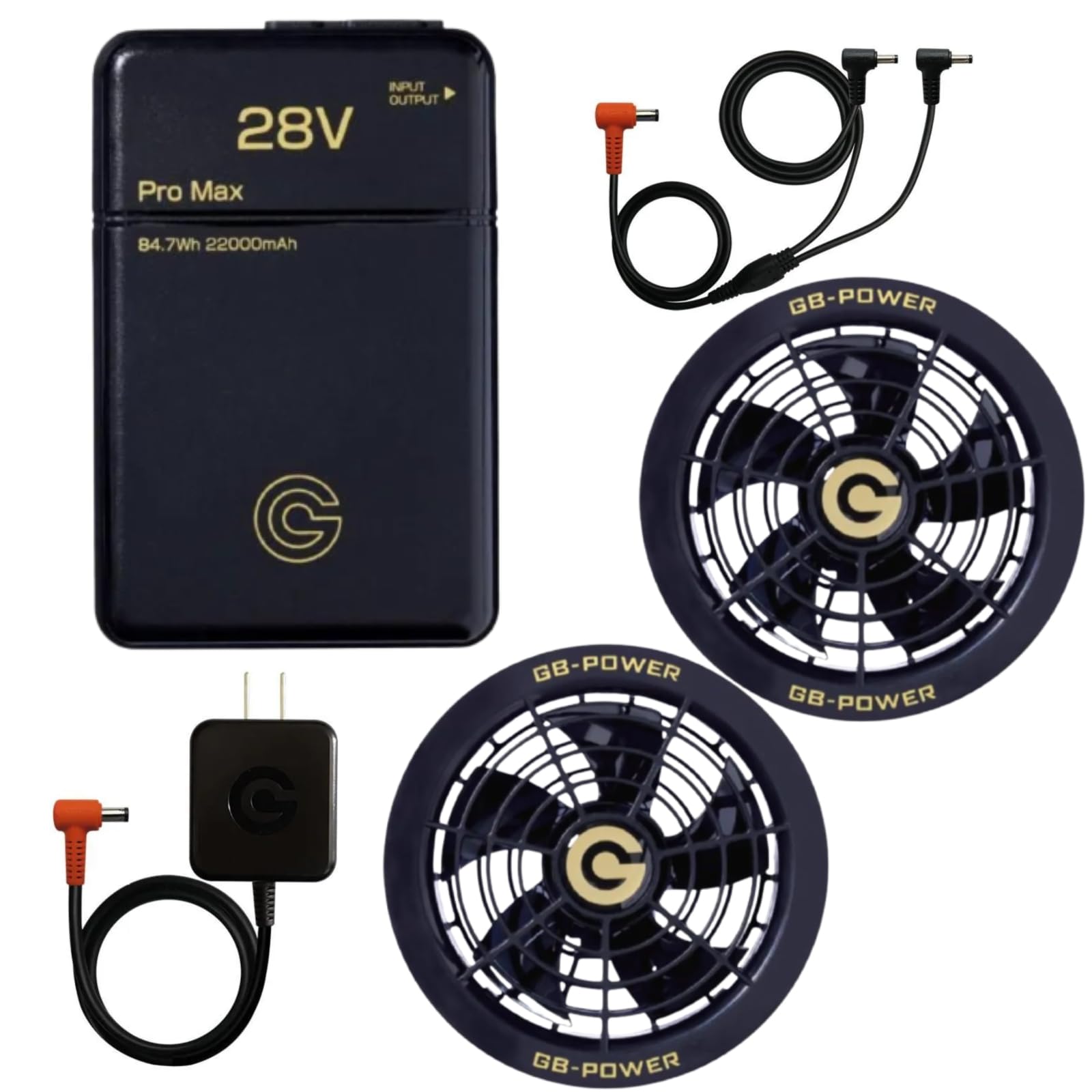 長信ジャパン GB-POWER 28Vペルチェ一体型ファン&バッテリーフルセット 長信ジャパン GB-POWER 28Vシリーズ ペルチェ一体型ファンセット